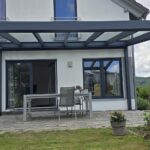 Terrassenüberdachung aus Aluminium